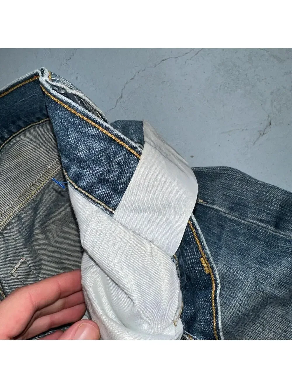 Levis 501 Vintage Y2K XX Straight Leg Jeans Blue Med Wash 36x30 Act 35x29